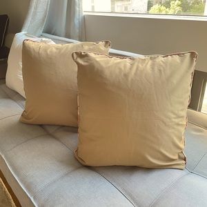 Beautiful Euro Shams/Pillow covers set of 2